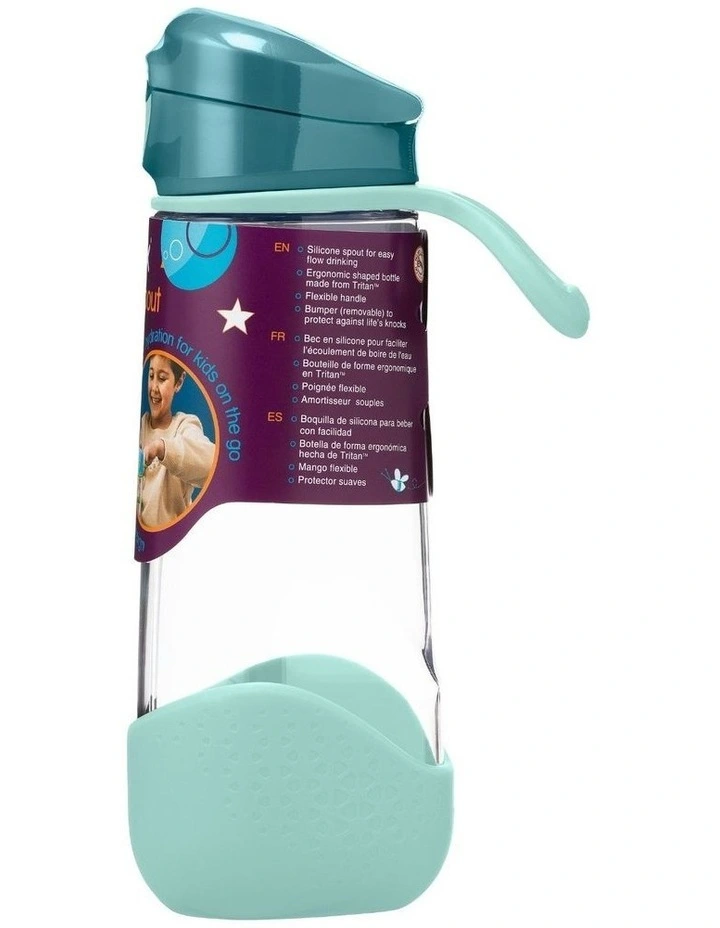 Sport Spout Bottle 600ml in Emerald Forest image 3