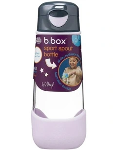 Sport Spout Bottle 600ml in Indigo Rose