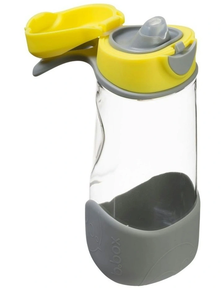Sport Spout Bottle 600ml in Lemon Sherbet image 4