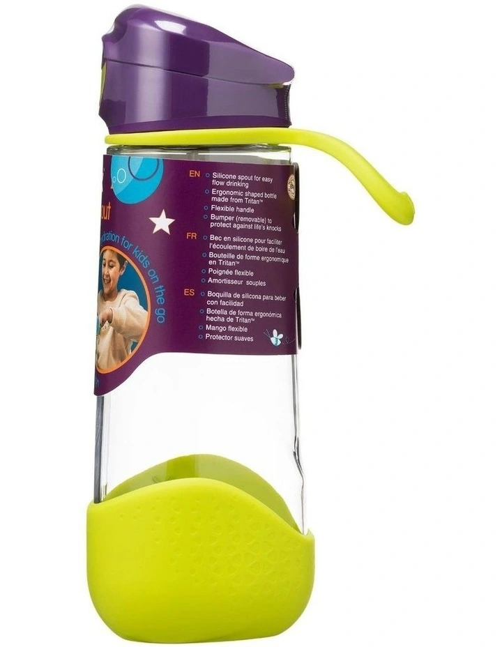 Sport Spout Bottle 600ml in Passion Splash image 3