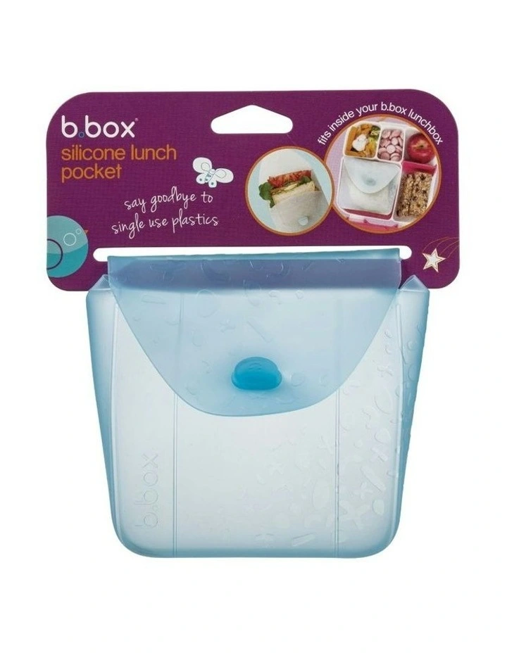 Silicone Lunch Pocket in Ocean image 1