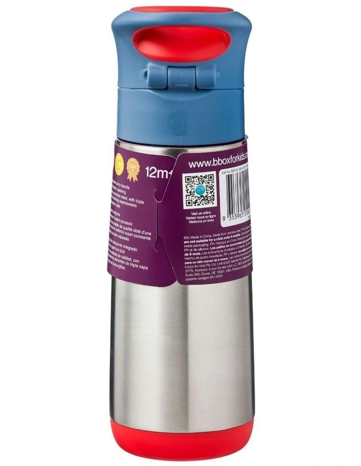 Insulated Drink Bottle 500ml in Blue blaze image 5