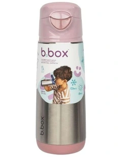 Insulated Drink Bottle 500ml in Blush Crush