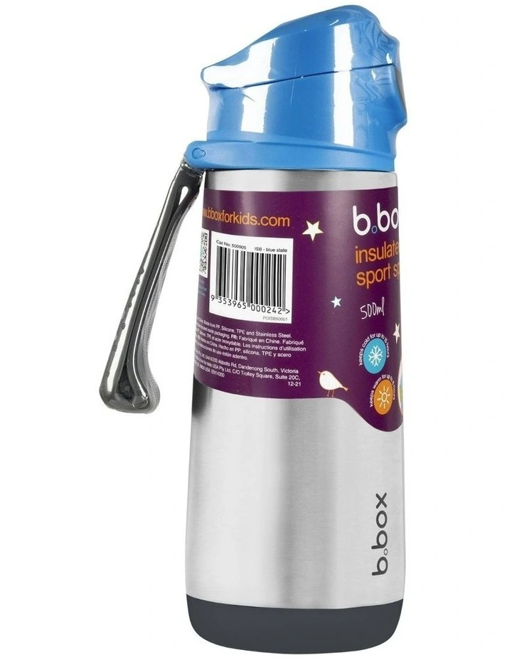Insulated Sport Spout 500ml in Blue Slate image 5