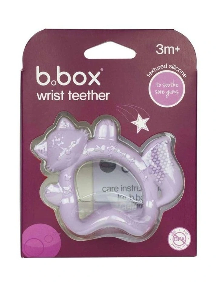 Wrist Teether in Peony image 3