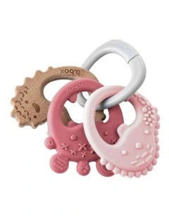 Trio Teether - Blush
