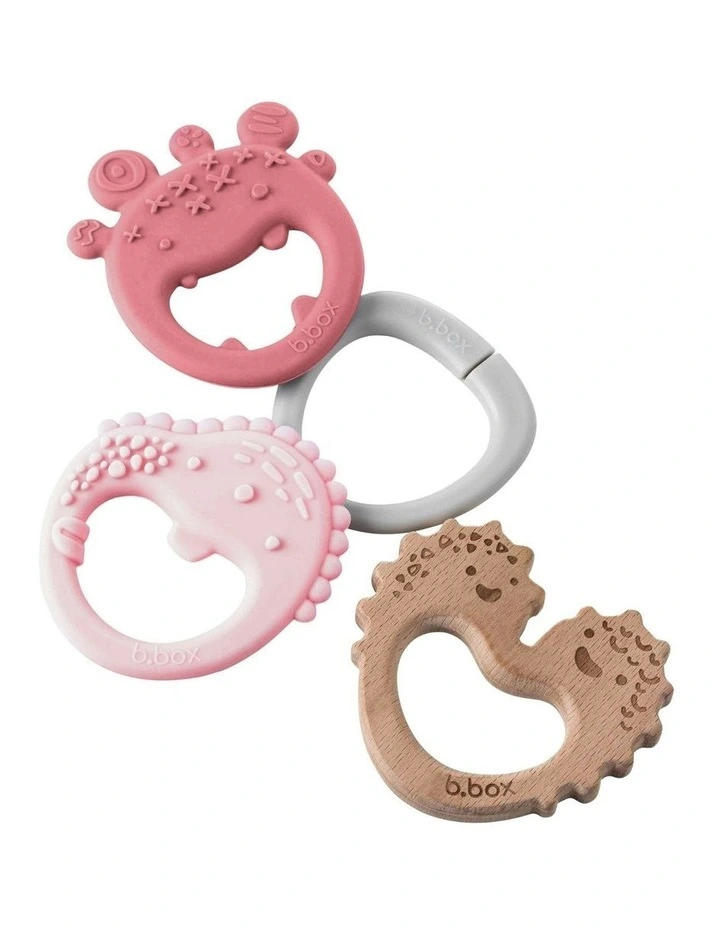 Trio Teether - Blush image 2