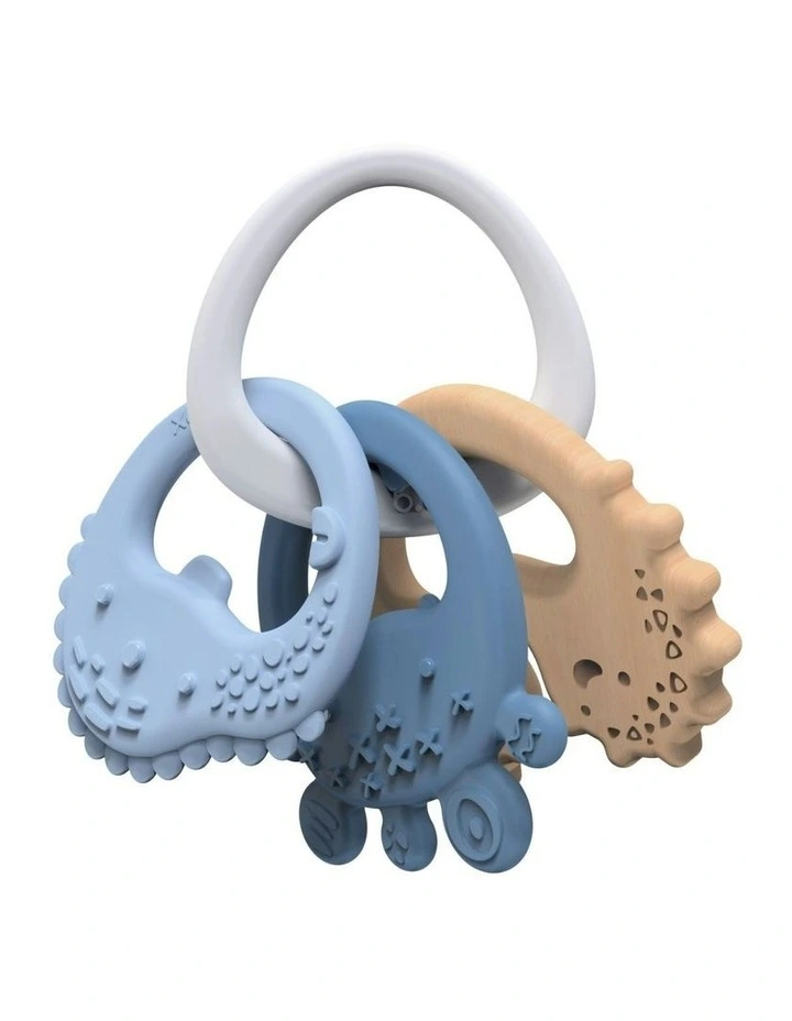 Trio Teether - Lullaby Blue image 2