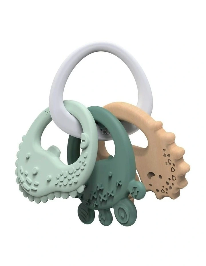Trio Teether - Sage image 2