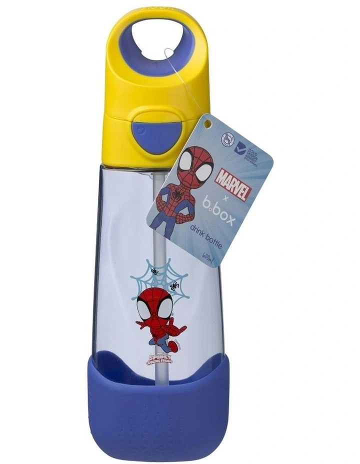 Spidey S2 Tritan Drink Bottle 600ml in Multi image 4