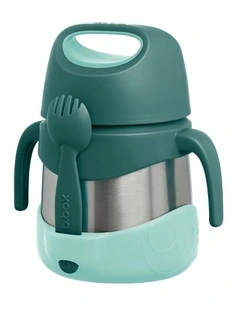 Insulated Food Jar in Emerald Forest