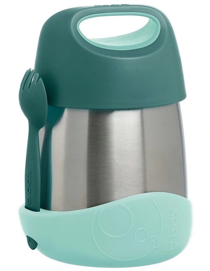 Insulated Food Jar in Emerald Forest image 2
