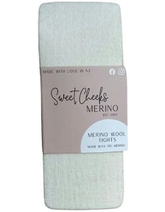 Merino Tights in Vanilla