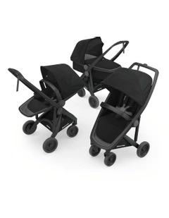 3-in-1 Stroller in Black