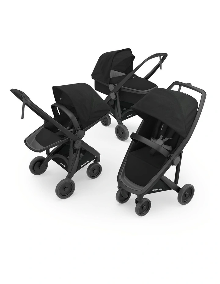 3-in-1 Stroller in Black image 1