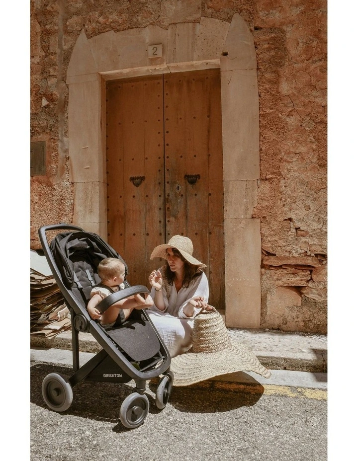 3-in-1 Stroller in Black image 3