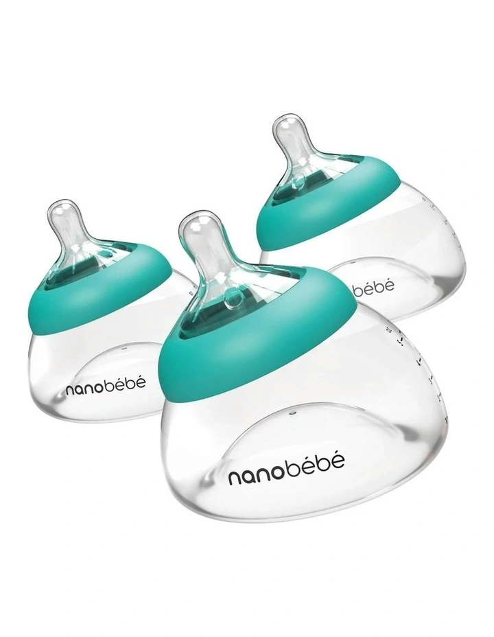 Breastmilk Bottle Gen 2 Pack of 3 in Teal image 1