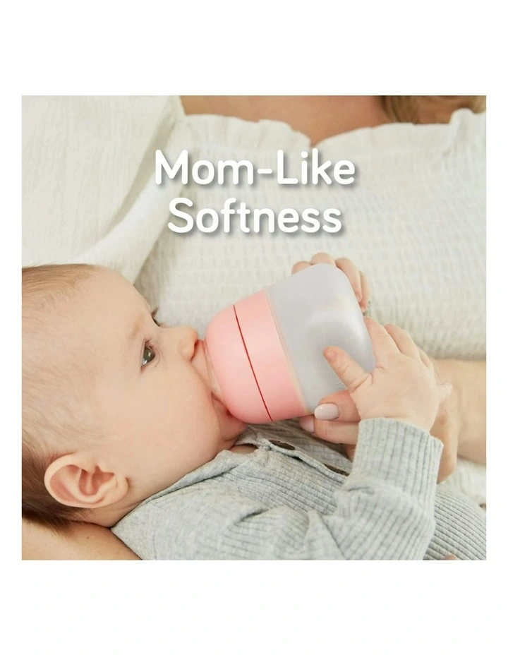 Flexy Silicone Bottle 150ml 2 Pack in White image 3