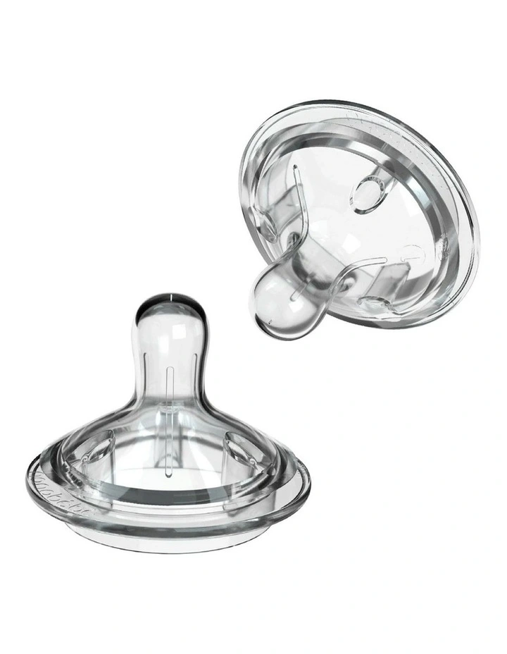 Silicone Bottle Teats  2 Pack Gen 2 image 1