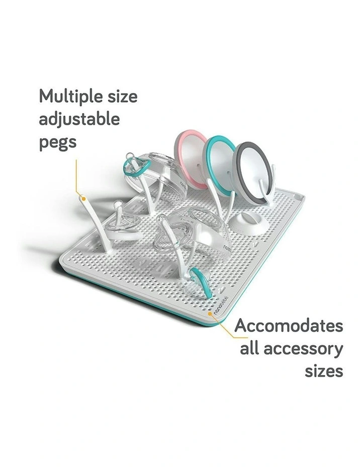 Slim Drying Rack in White image 2