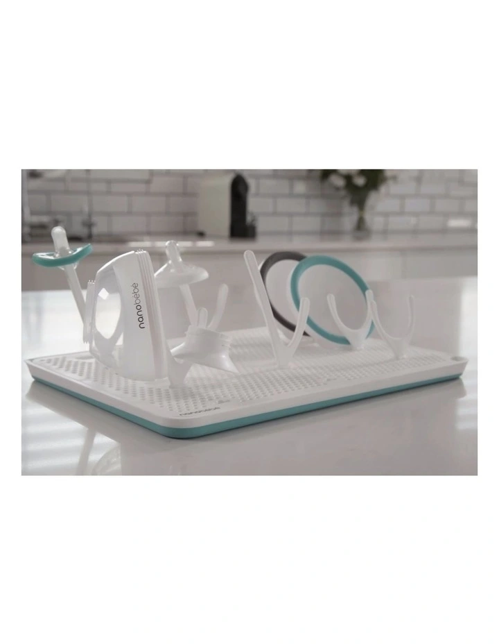 Slim Drying Rack in White image 4