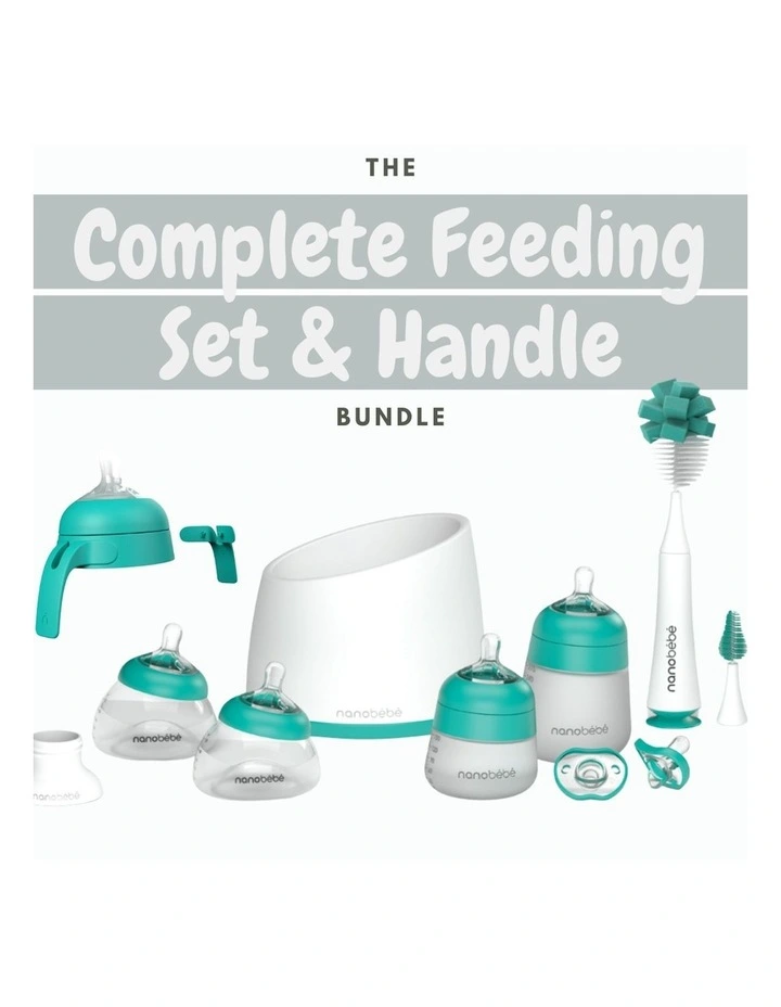 Complete Feeding Set And Handle Bundle in Blue image 1