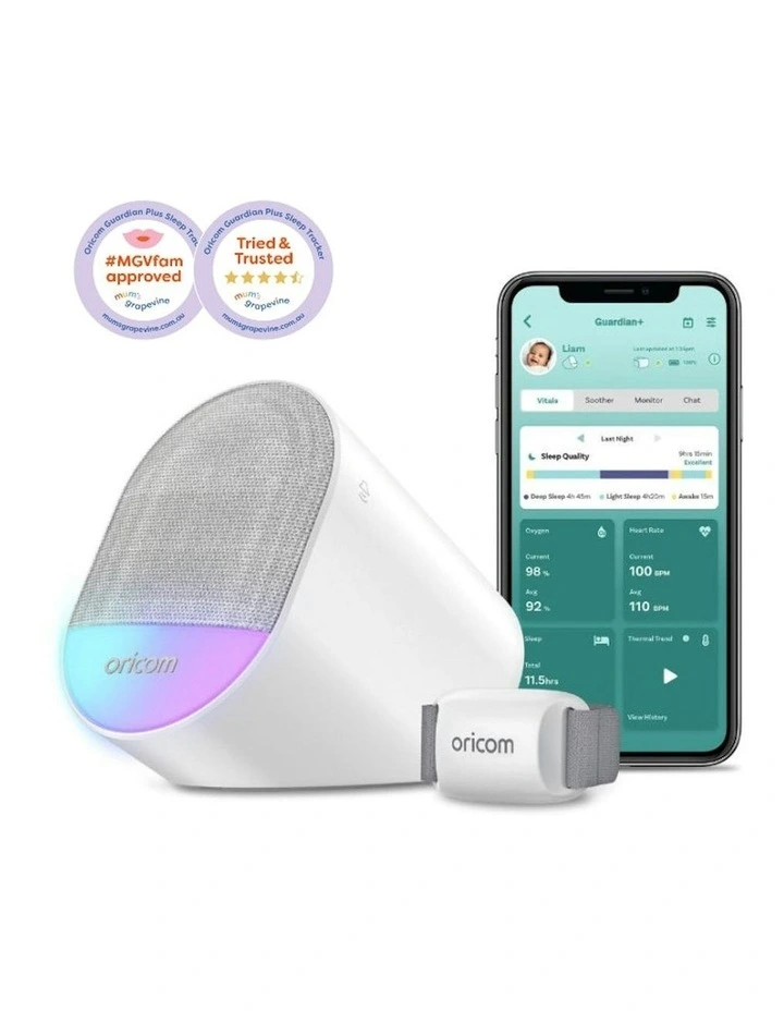 Guardian Plus OBHGPLUS Wearable Sleep Tracker + Smart Soother image 2