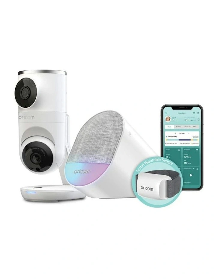 Obhdualplus Smart Hd Dual Camera Guardian Plus Smart Sleep Tracker image 1