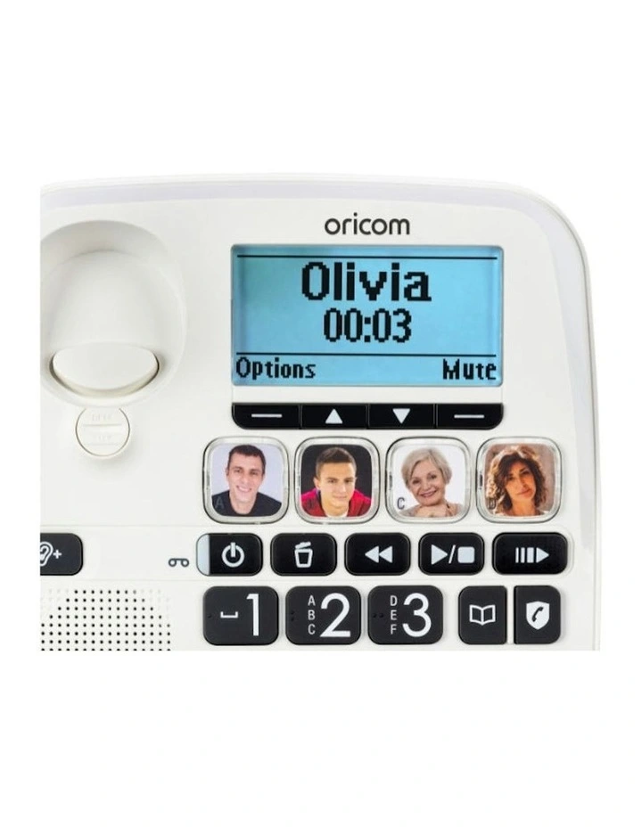 Big Button Amplified Phone With Cordless Handset image 3