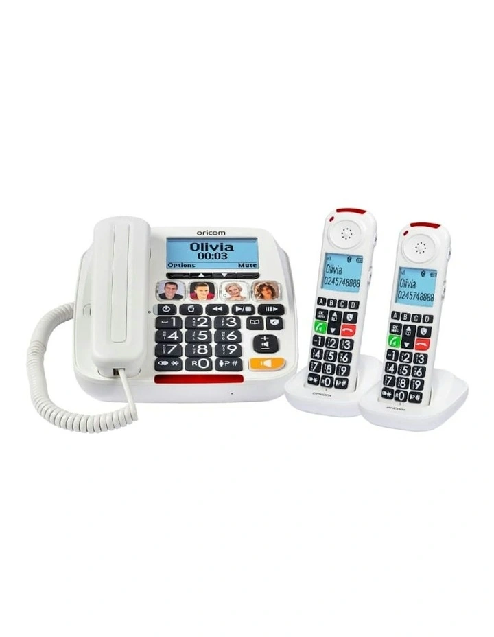 Big Button Amplified CARE920-2 Cordless Phone image 1