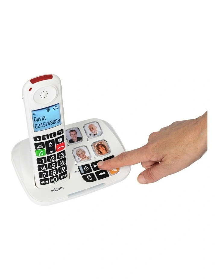 CARE900-1 Big Button Amplified Cordless Phone With Answering Machine image 2