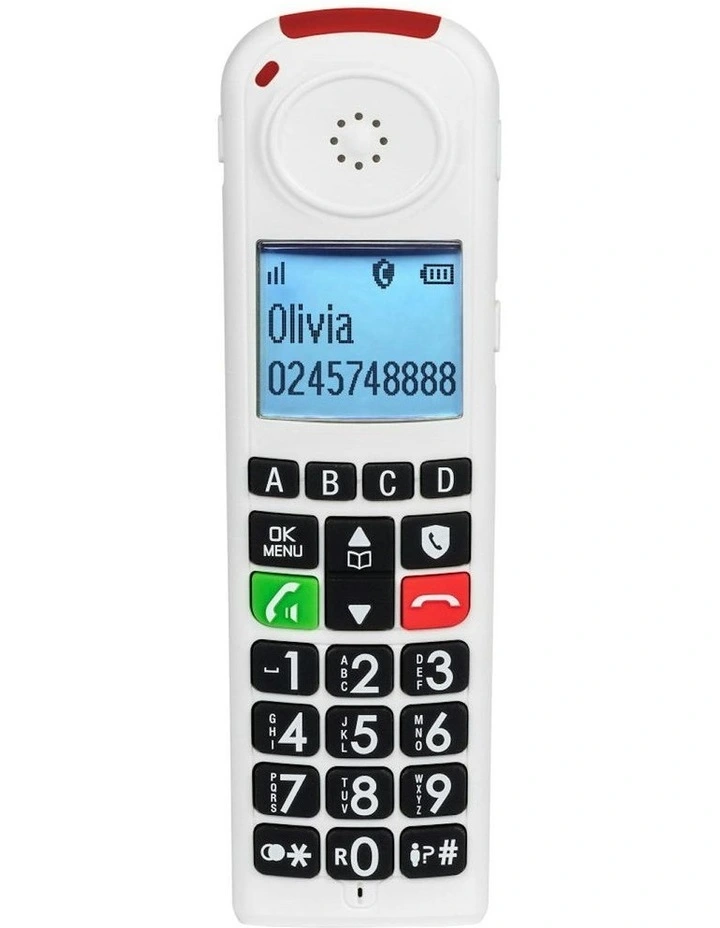 CARE900-1 Big Button Amplified Cordless Phone With Answering Machine image 3