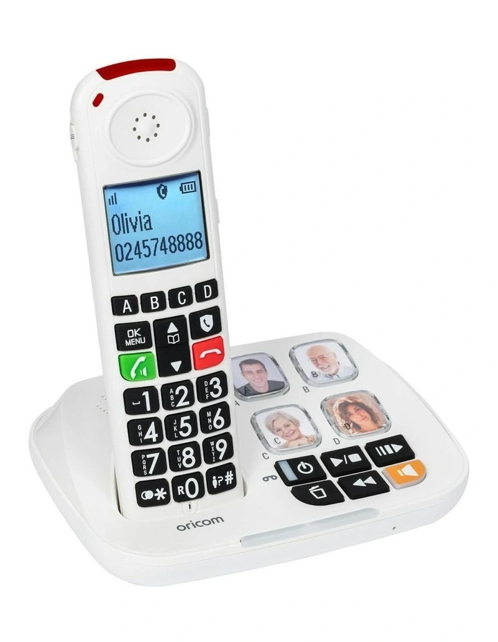 CARE900-1 Big Button Amplified Cordless Phone With Answering Machine image 5