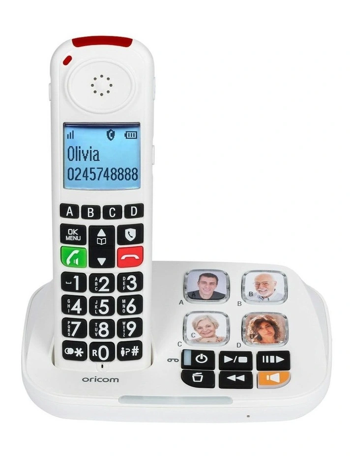CARE900-1 Big Button Amplified Cordless Phone With Answering Machine image 6