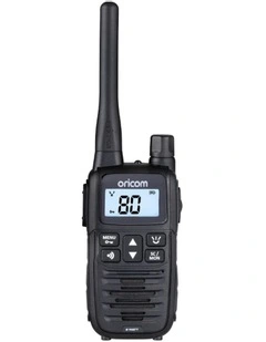 Handheld 2 Watt UHF CB Radio Single Pack UHF2400 -1 in Black