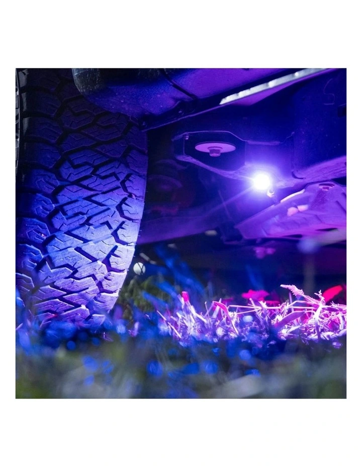 RKLBT4RGB LED Rock Light 4 Pack (RGB) in Black image 2