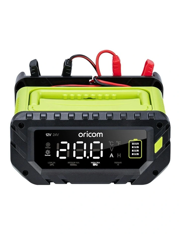 BC210 12/24V 20Amp Battery Charger and Maintainer in Green image 2