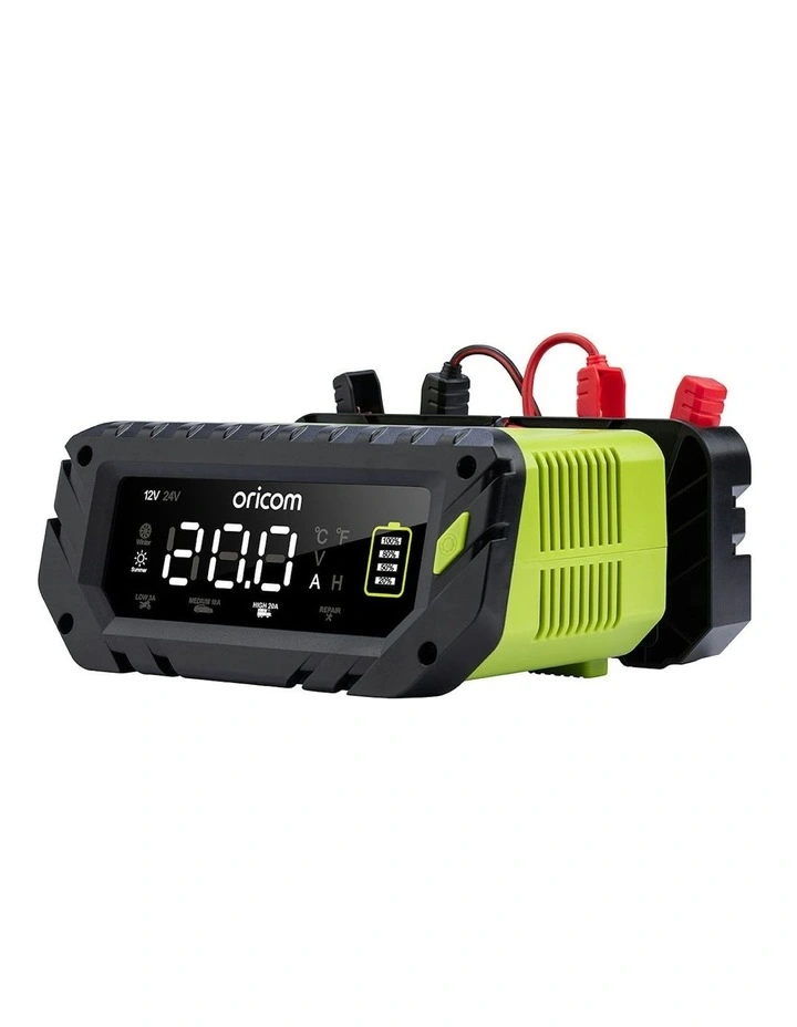 BC210 12/24V 20Amp Battery Charger and Maintainer in Green image 4