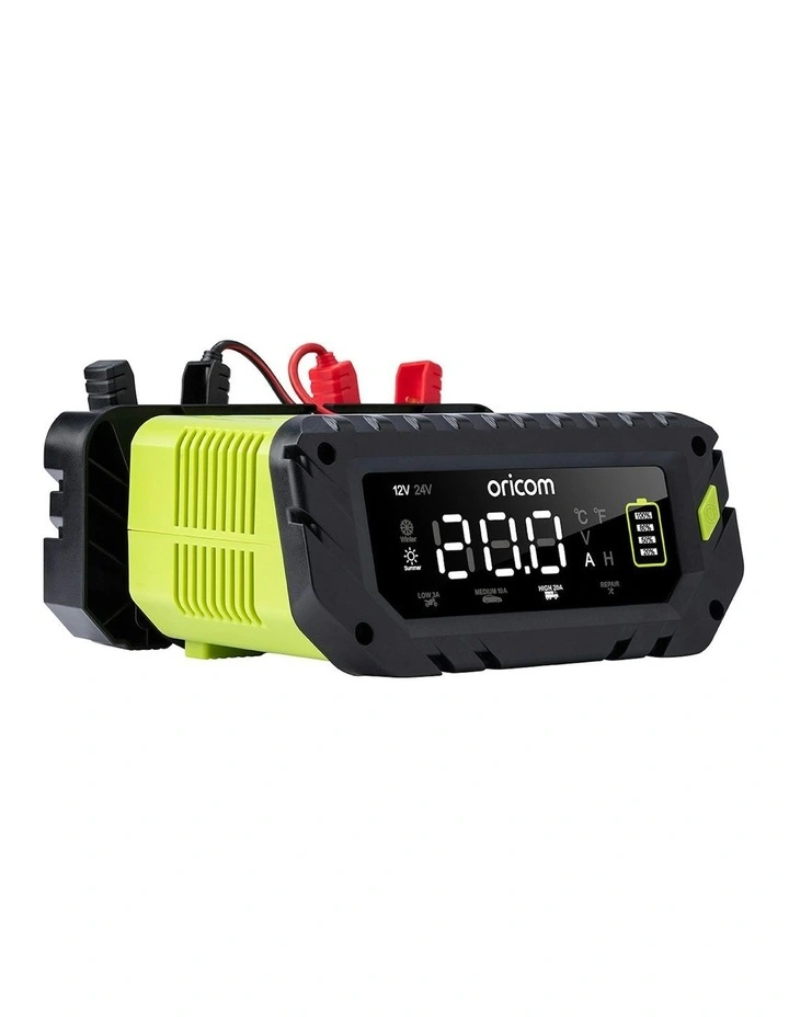BC210 12/24V 20Amp Battery Charger and Maintainer in Green image 6