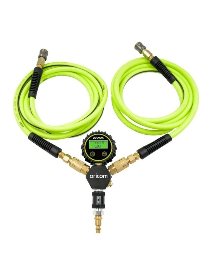 MTDI2 Twin Tyre Inflator/Deflator Kit in Green image 1