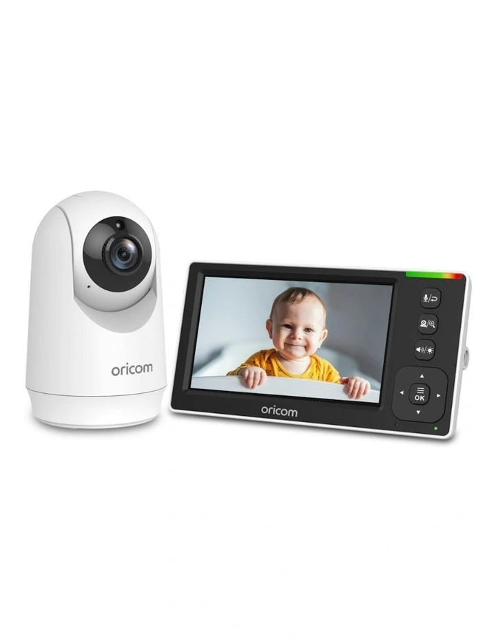 SC430 4.3 Video Monitor With Motorised Pan-Tilt Camera in White image 1