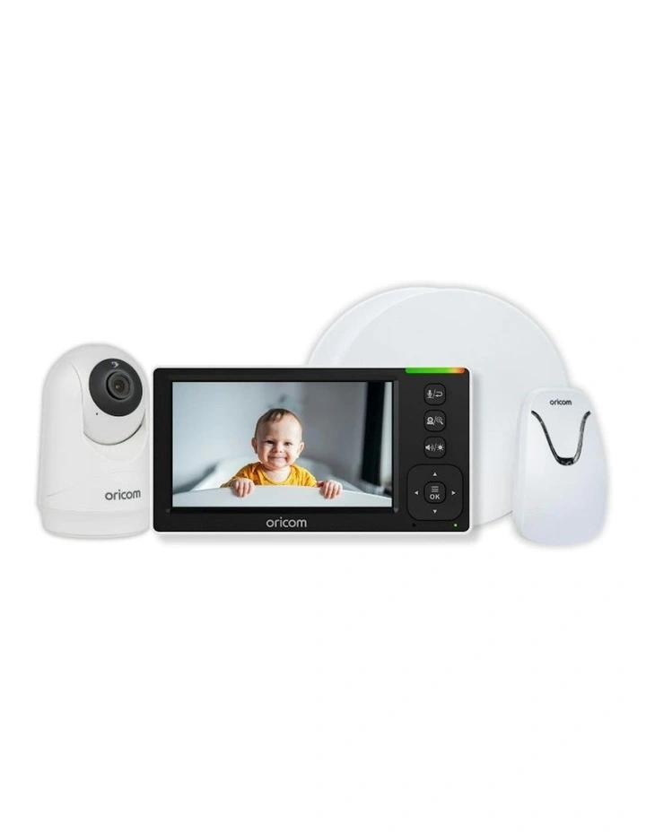 BS7VPSC430 4.3 Video + BS7 Breathing Movement Monitor in White image 1