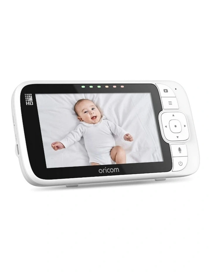 OBH650AI Skyview AI 5 Smart HD Monitor With Cot Stand in White image 3