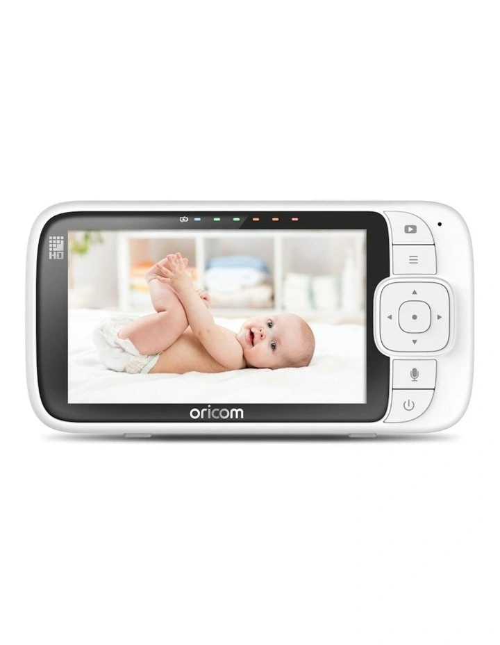 OBH950 5 Smart HD Nursery Pal Glow + Monitor in White image 2