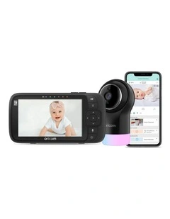 OBH950BK 5 Smart HD Nursery Pal Glow + Monitor in Black