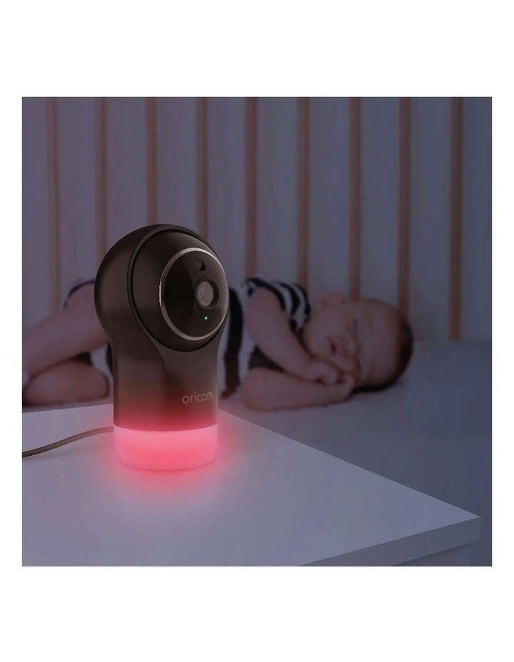 OBH950BK 5 Smart HD Nursery Pal Glow + Monitor in Black image 7