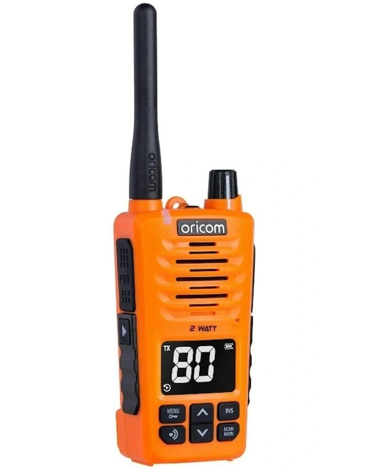 Floating 2 Radio Watt IPX7 UHF CB UHF2600-1 in Orange image 3