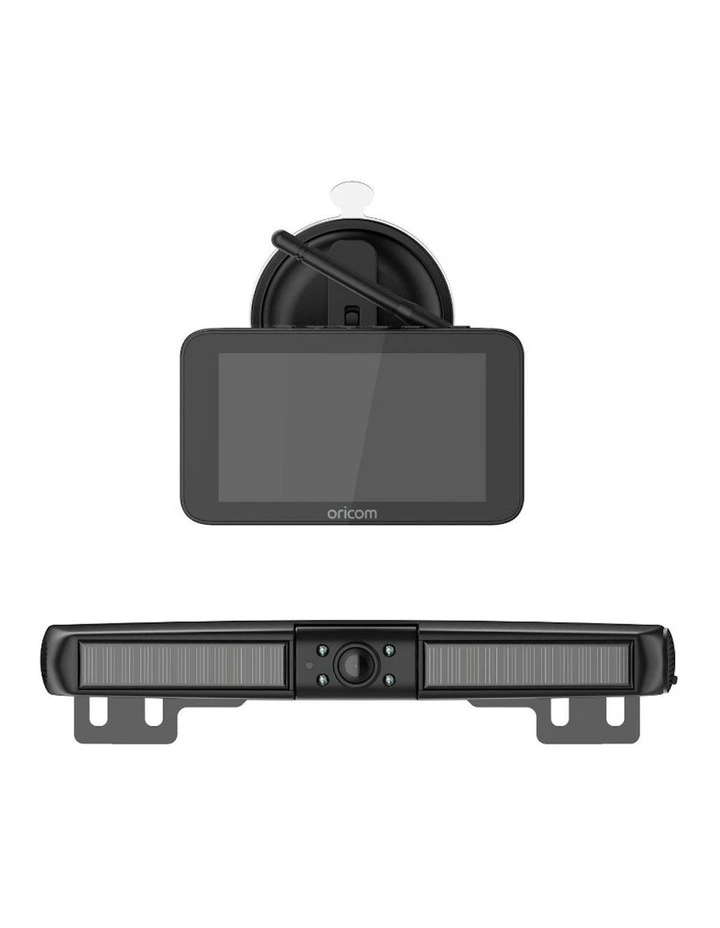 Wireless Solar Reversing Camera in Black image 1