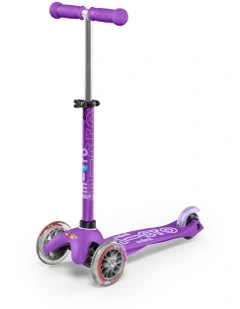 Mini Deluxe 3 Wheel Scooter in Purple