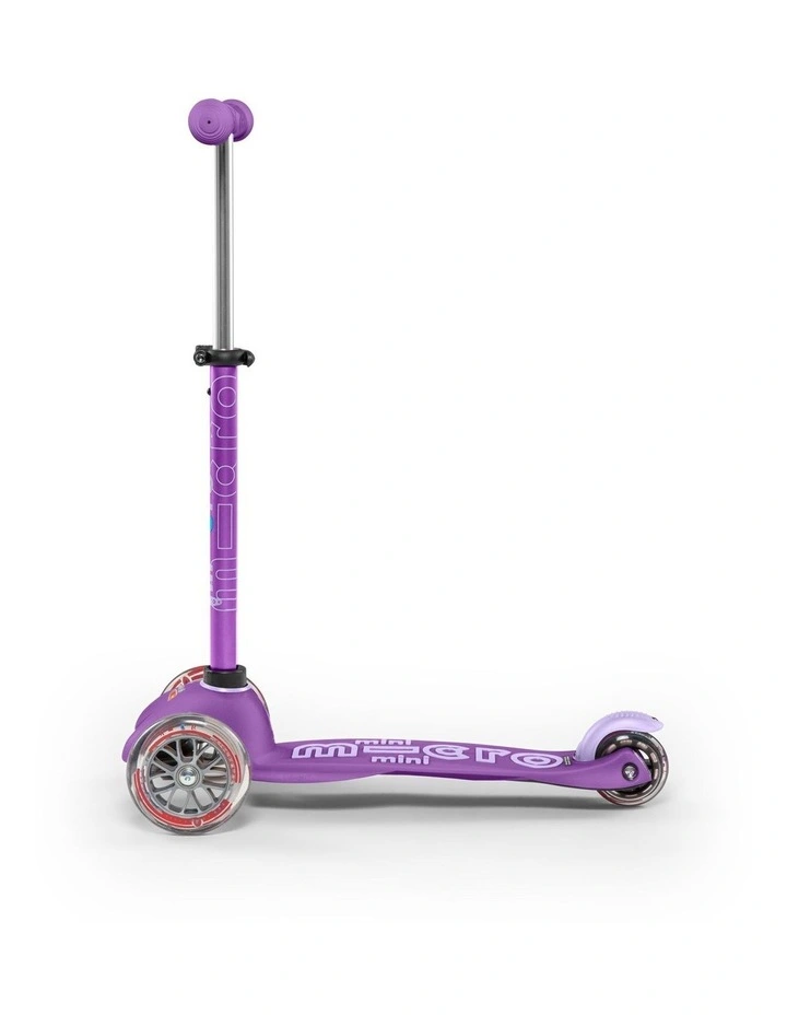 Mini Deluxe 3 Wheel Scooter in Purple image 2